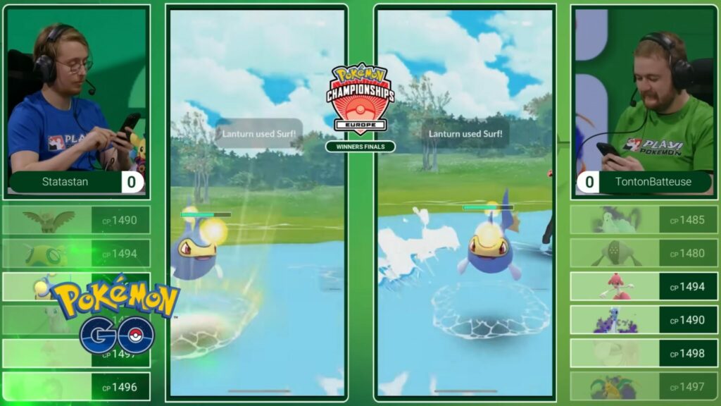 The Pokémon GO Tournament in action