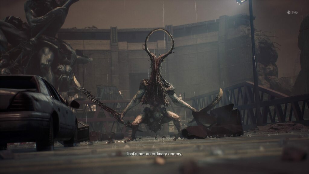 Abaddon is the final boss of the Stellar Blade Demo and "not an ordinary enemy" (Screenshot by esports.gg)