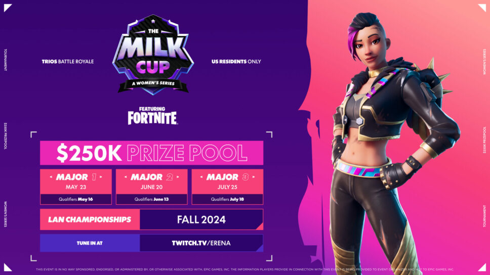 GonnaNeedMilk announces The Milk Cup featuring Fortnite cover image