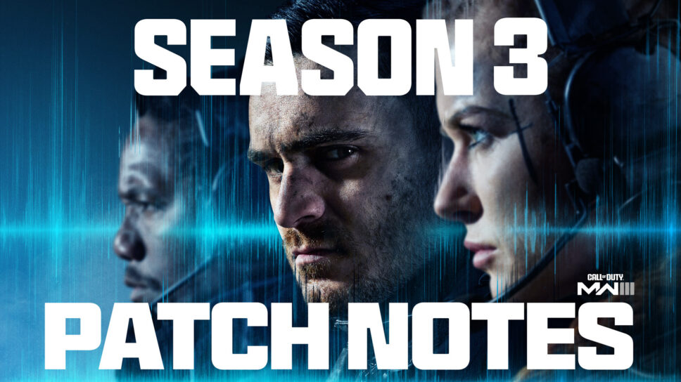 Call of Duty Modern Warfare 3 Season 3 patch notes: April 9 cover image