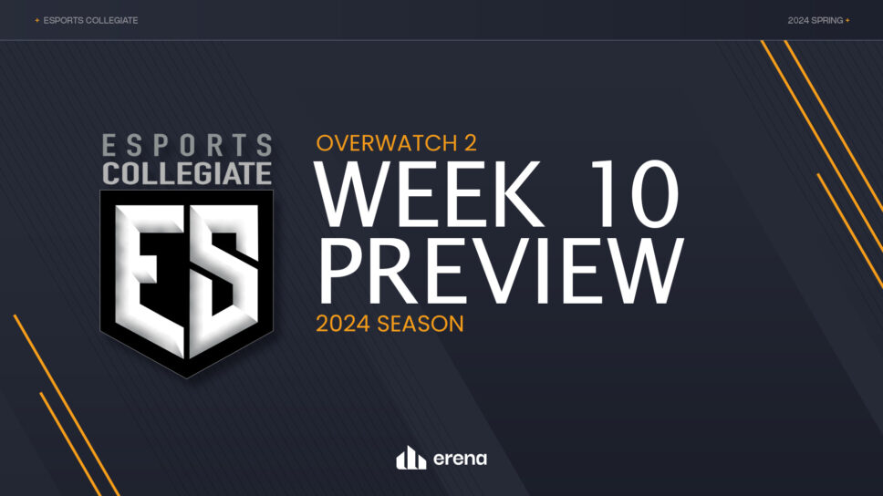 Two weeks of regular season left in ESC Week 10 Preview cover image