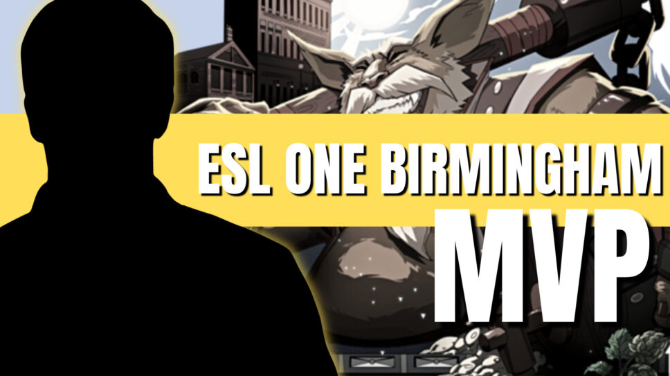 Here is the best-performing player of ESL One Birmingham Group Stage cover image