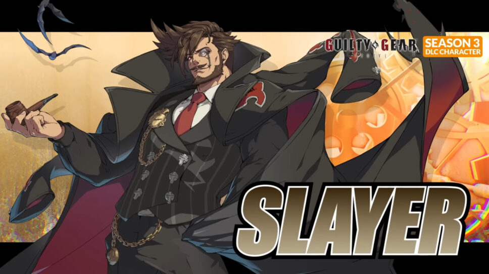 Slayer in Guilty Gear Strive: Release date and gameplay cover image