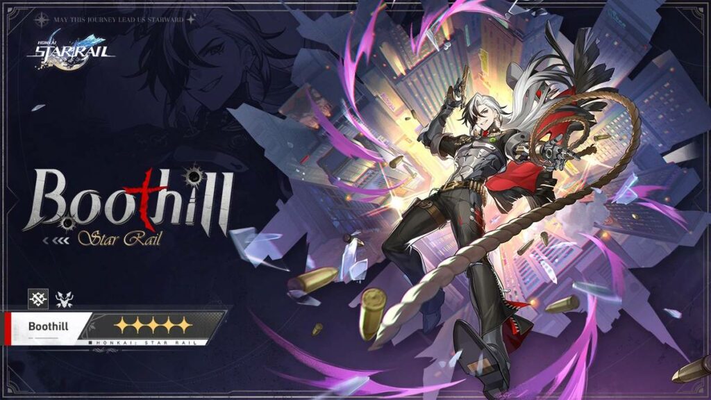 The new 5-star character in the game Honkai: Star Rail Version 2.2 — Boothill