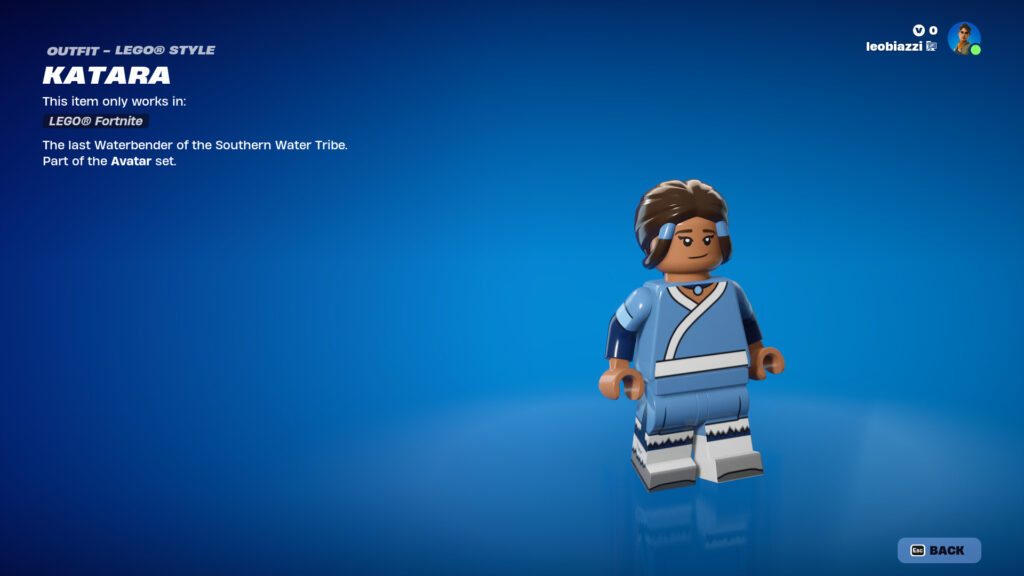 The LEGO version of Katara is hands down perfect (Image via esports.gg)