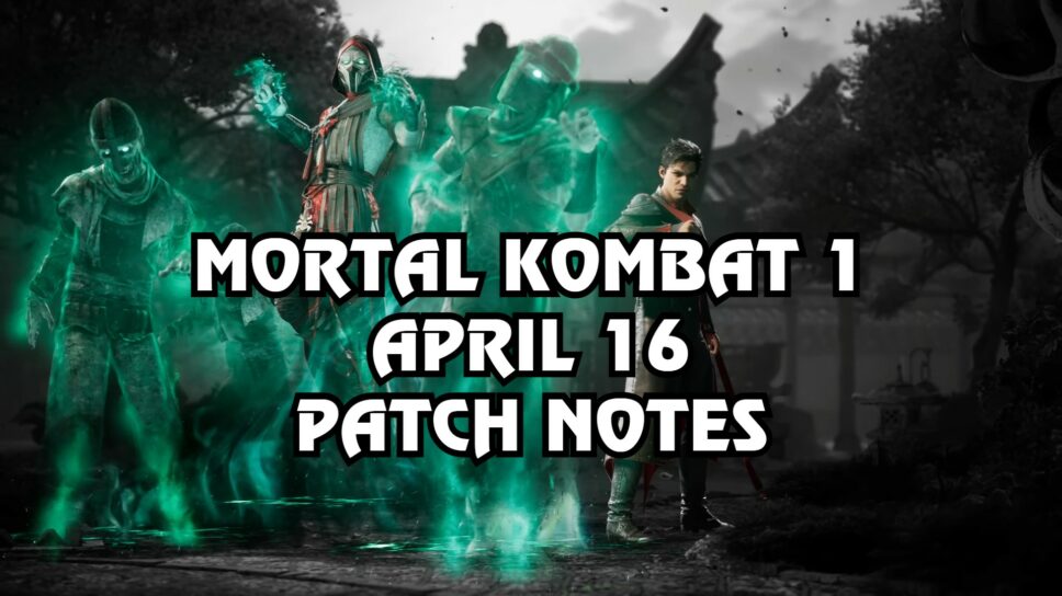 Mortal Kombat 1 patch notes for April 16 update cover image