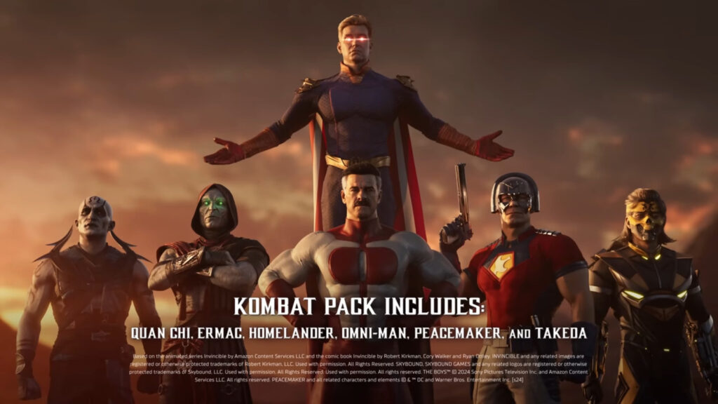 All DLC characters in Mortal Kombat 1 Kombat Pack