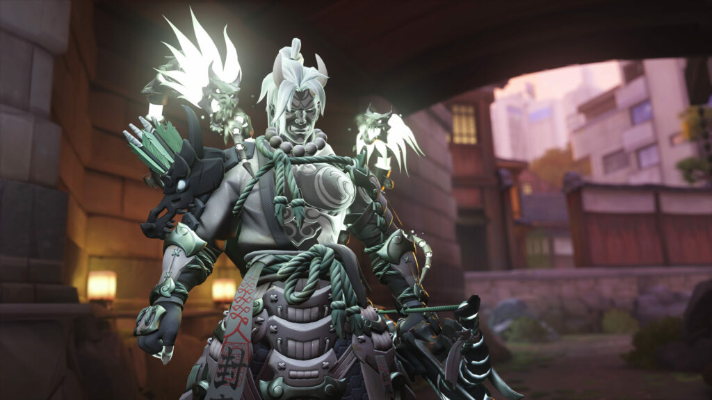 Event though Hanzo's mythic skin is undoubtedly awesome, you may give this Shimada brother a break in Season 10 (Image via Blizzard Entertainment)