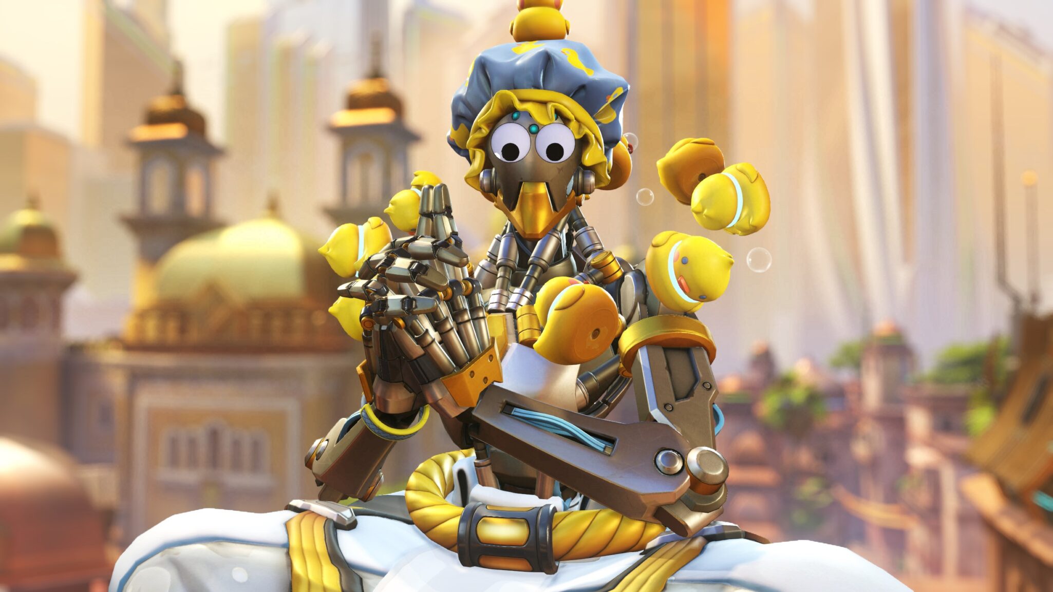 Overwatch 2 April Fools' Day patch features googly eyes galore 