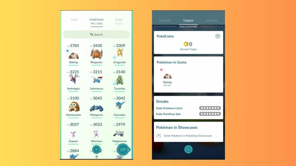 Pokémon GO PokéCoins can be earned from gyms