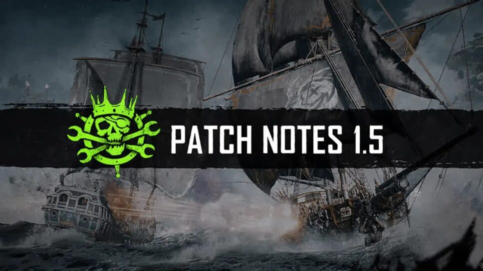 Skull and Bones maintenance and update 1.5 patch notes cover image
