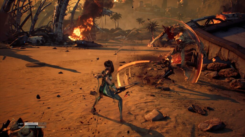 Stellar Blade gameplay screenshot (Image via esports.gg)