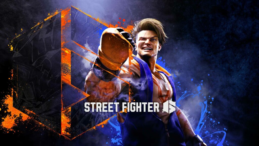 Street Fighter 6 poster with Luke and the game logo