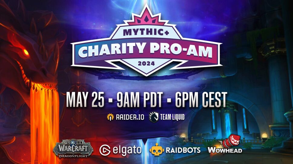 WoW Mythic Charity Pro-Am 2024 champions DEIBAJ in gaming cover image