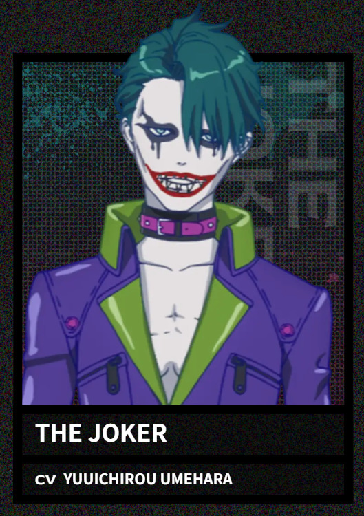 Yuuichirou Umehara as The Joker in Suicide Squad Isekai (Image via Warner Bros.)