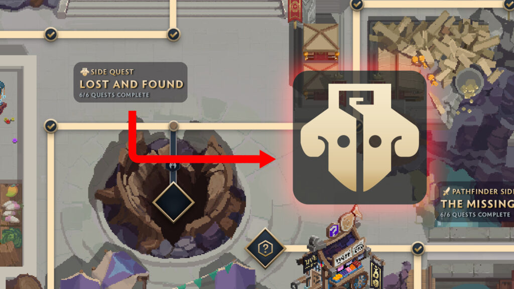 Lost and Found side quest, which requires the candle token, has a Juggernaut icon on it.