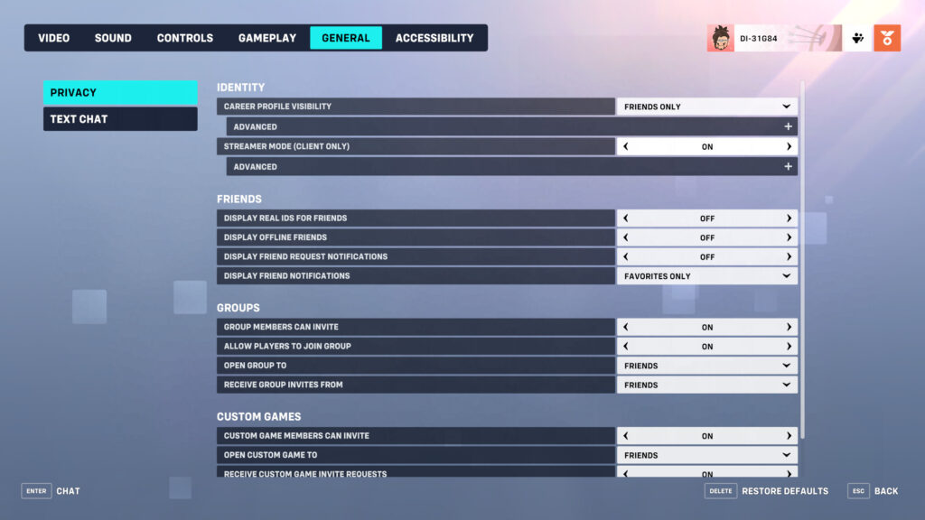 Streamer mode 2023 screenshot (Image via Blizzard Entertainment)