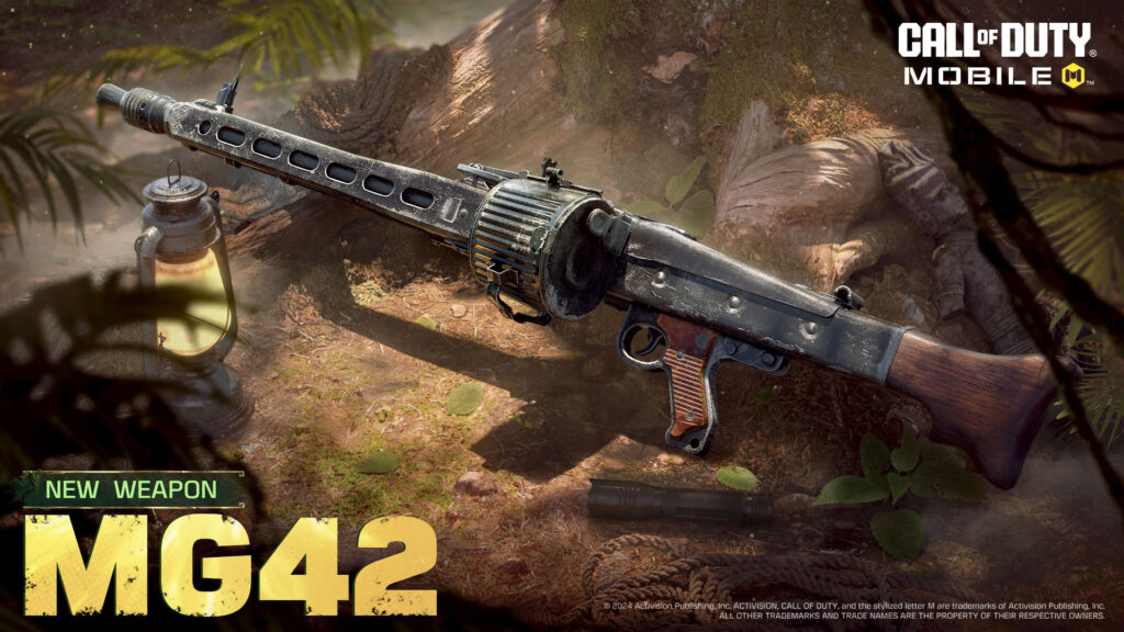 The MG42 in CoD Mobile (Image via Activision Publishing, Inc.)