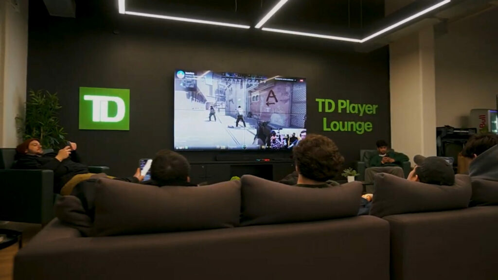 Red Bull Gaming Studio's TD Player Lounge (Image via Rivalry)