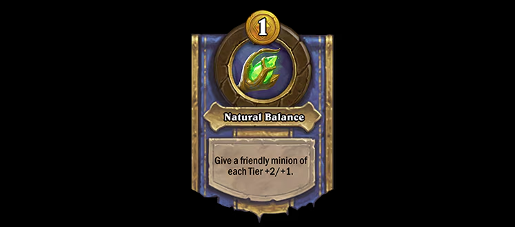 Guff Runetotem's Natural Balance hero power (Image via Blizzard Entertainment)