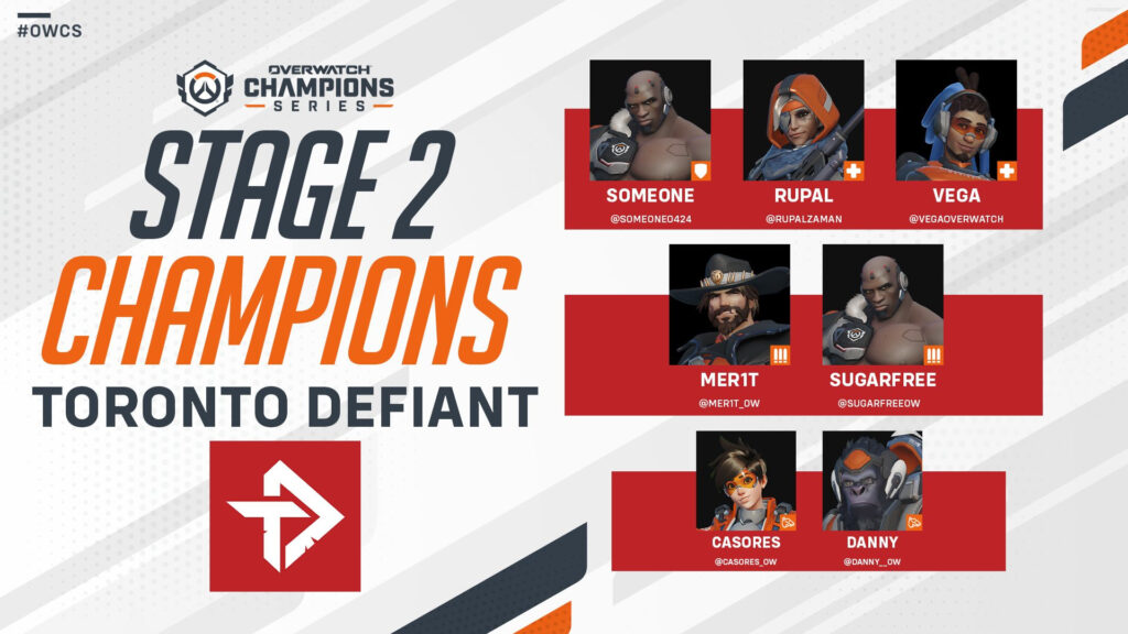 Toronto Defiant won the OWCS 2024 Stage 2 NA Main Event (Image via Blizzard Entertainment)