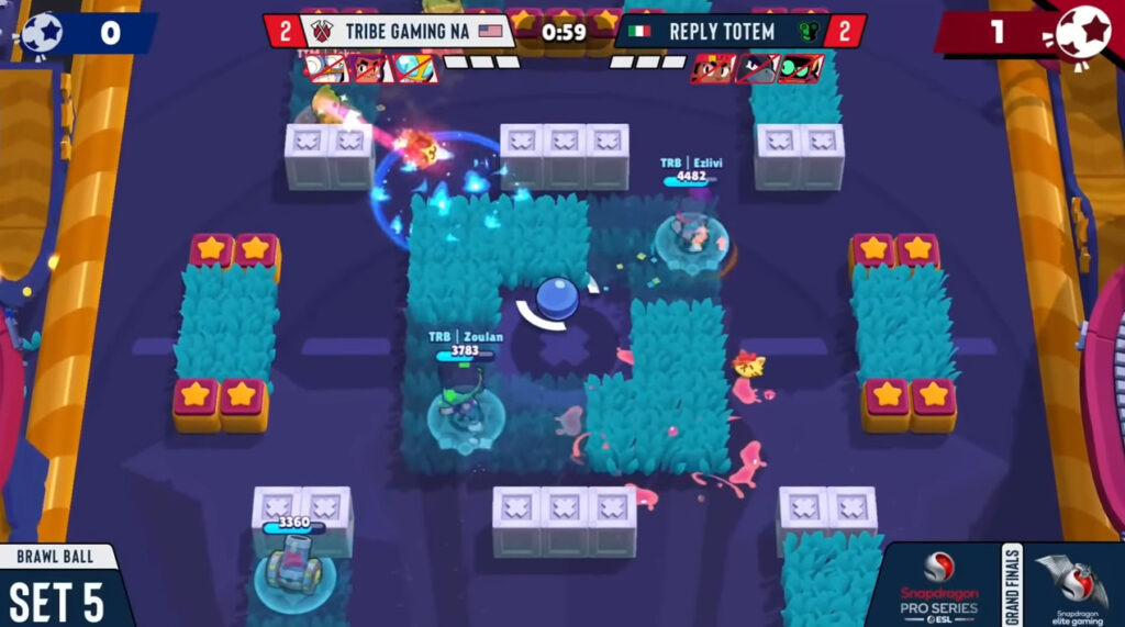 Brawl Stars esports during SPS Mobile Masters 2023