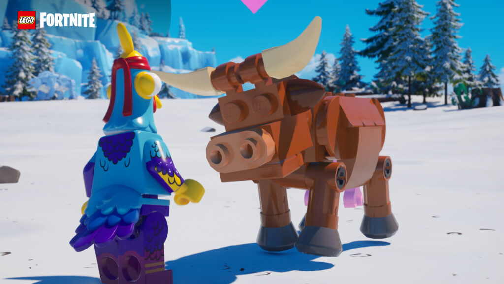 How to tame animals in LEGO Fortnite featured image