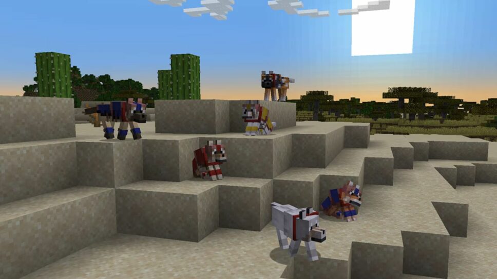 Minecraft Armored Paws: Wolf variants, armadillos, and more cover image