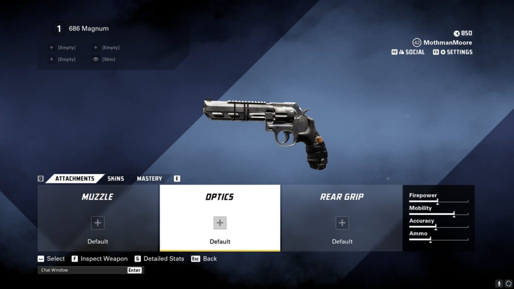 The 686 Magnum secondary, the best firearm for a P90 loadout in XDefiant.