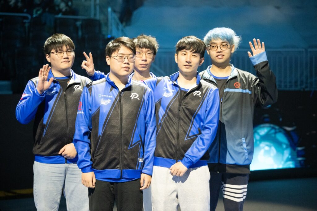 TianMing's first International in 2023 with Azure Ray (Image via Valve)