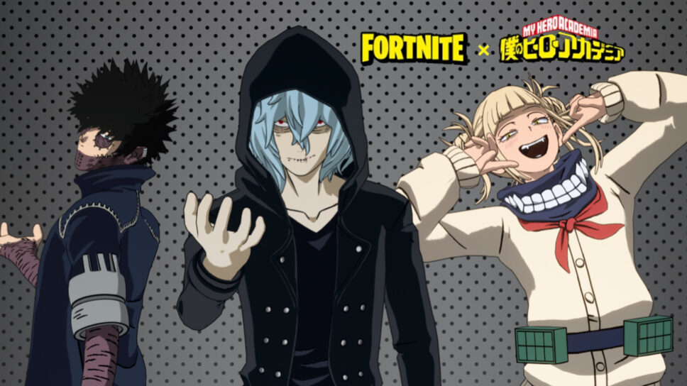 How to get new Fortnite My Hero Academia skins cover image