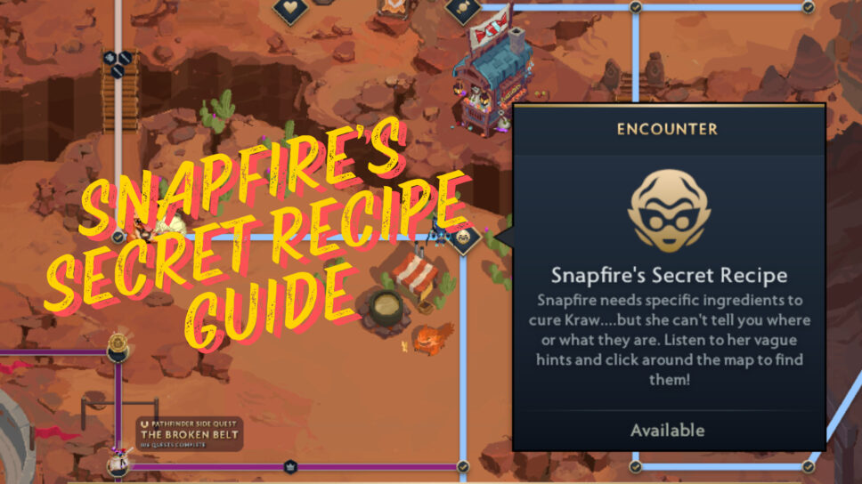 How to collect all ingredients for Snapfire’s Secret Recipe Quest cover image