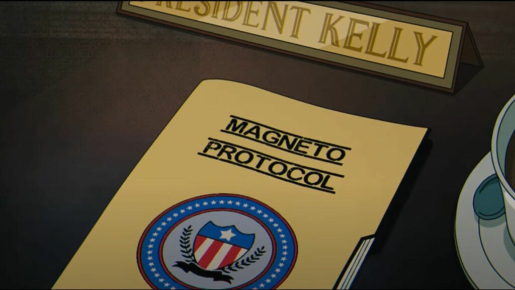 The President of the United States launched the Magneto Protocol in the X-Men 97 Season 1 finale