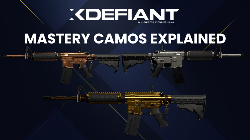 How to unlock the XDefiant Mastery Camos cover image