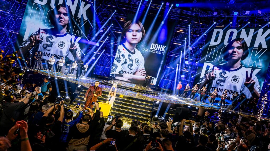 Donk put in a lot of practice in CS:GO and CS2 to become one of the best (Photo by Adam Lakomy via ESL Gaming)