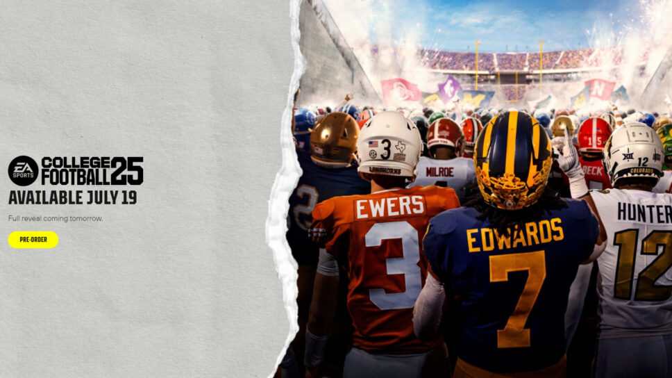 EA Sports College Football 25 release date and price confirmed cover image
