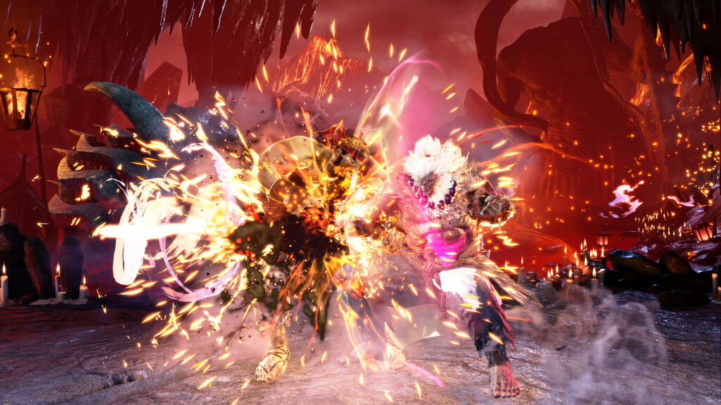 Enma's Hollow stage screenshot (Image via Capcom)
