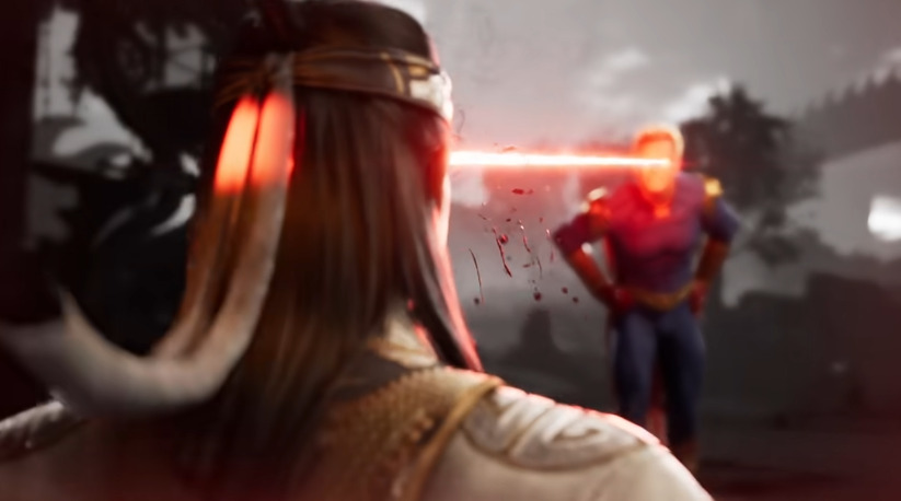 Mortal Kombat 1 Homelander fatality screenshot (Image via NetherRealm Studios)