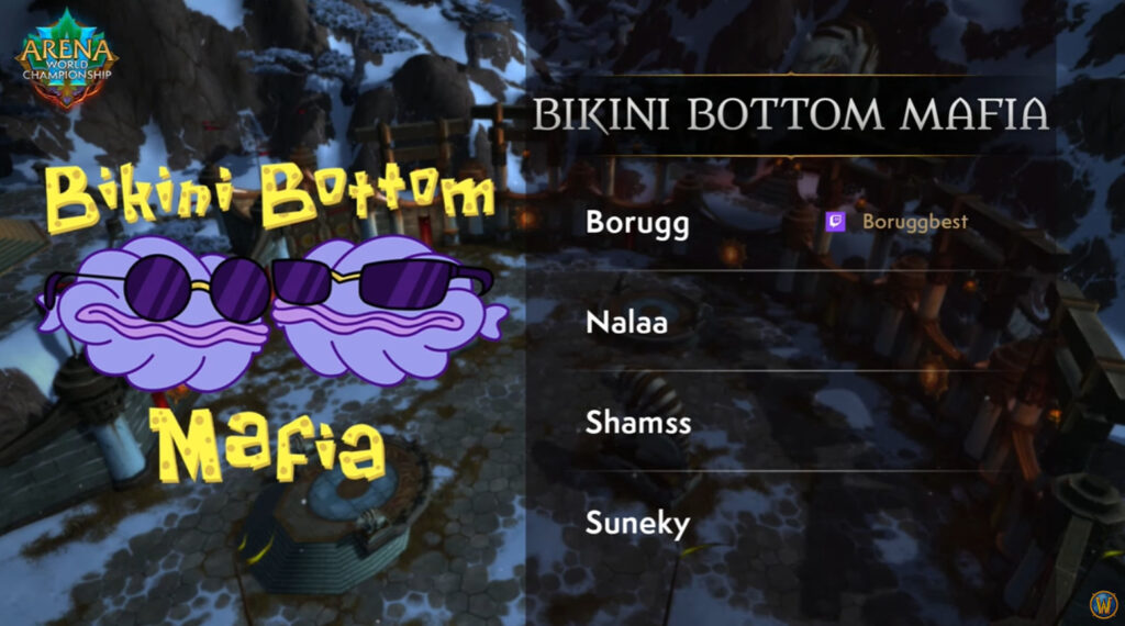 Bikini Bottom Mafia players (Image via Blizzard Entertainment)