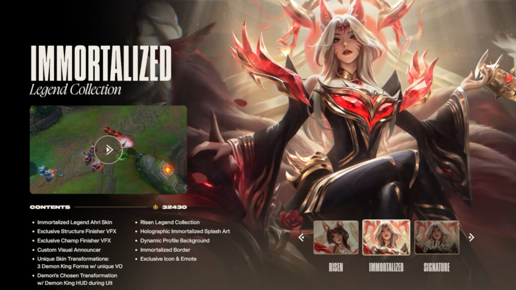 Immortalized Legend Collection (Image via Riot Games)