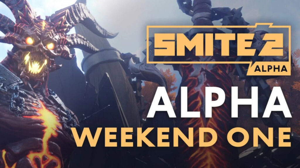 SMITE 2 Alpha Weekend 1 graphic (Image via Hi-Rez Studios, Inc.)