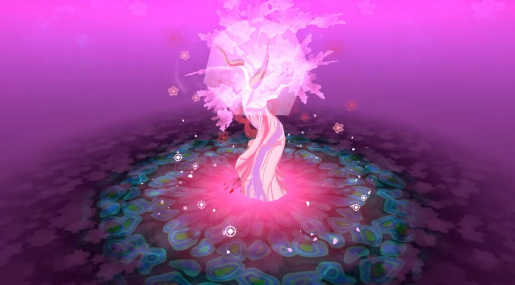 Sakura using her third ability