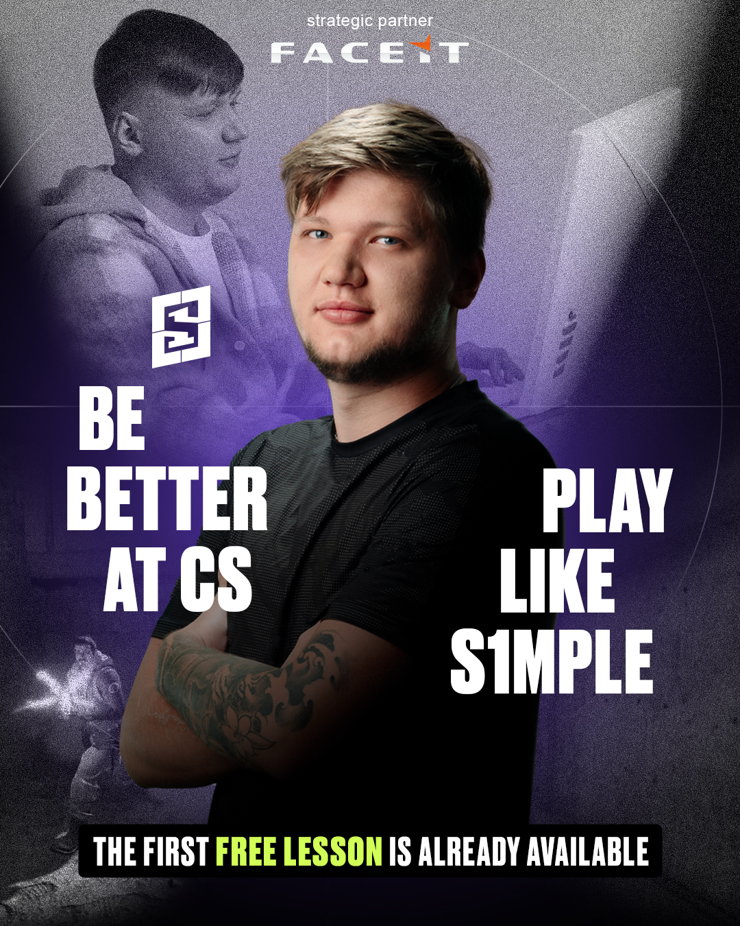 EFG и s1mple запускают проект Play Like s1mple для игроков CS2