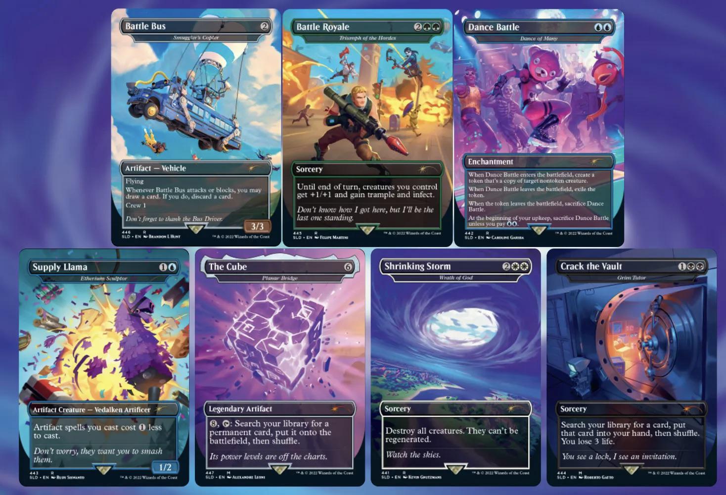 Magic the Gathering has a Fortnite set. Did you know