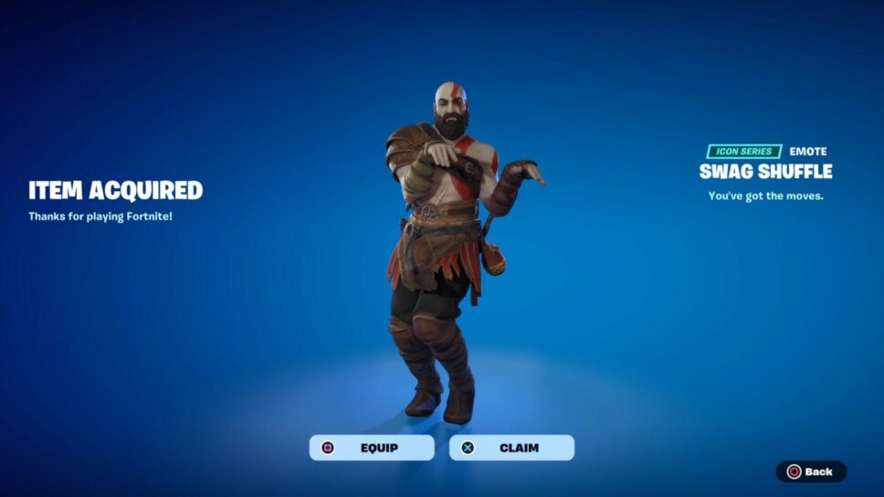 What is the Swag Shuffle? How to get the new emote in Fortnite cover image