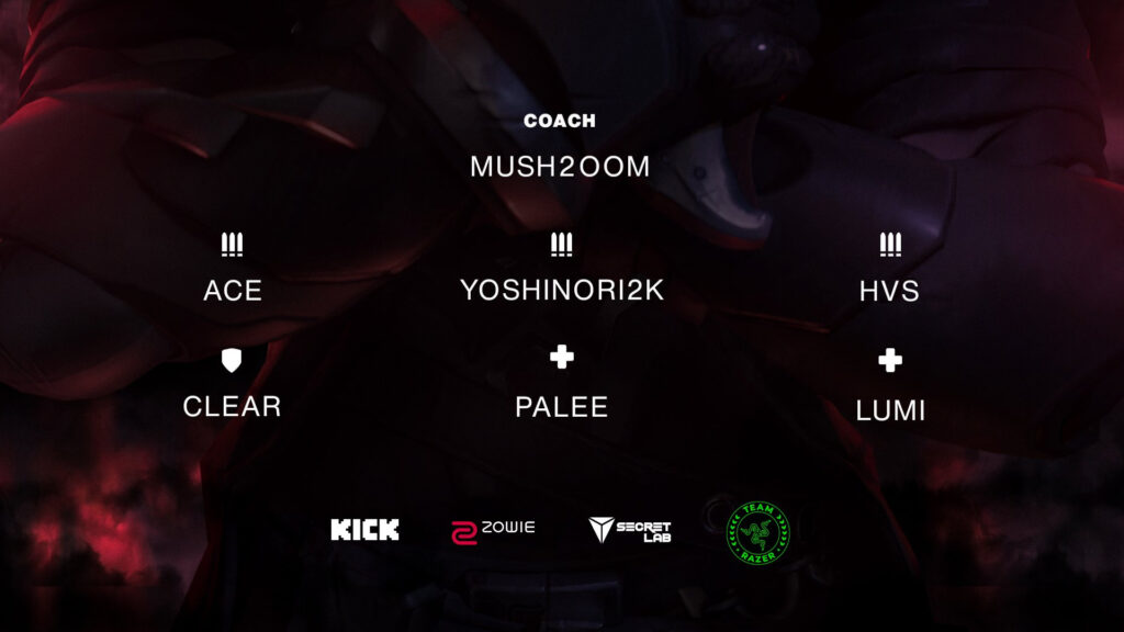 BLEED Overwatch 2 players (Image via BLEED Esports)