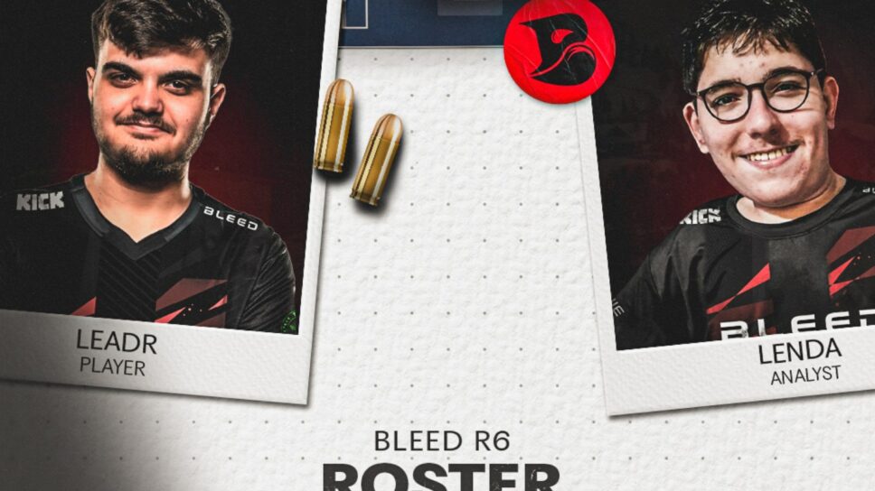 BLEED announces changes to Rainbow Six Siege roster cover image