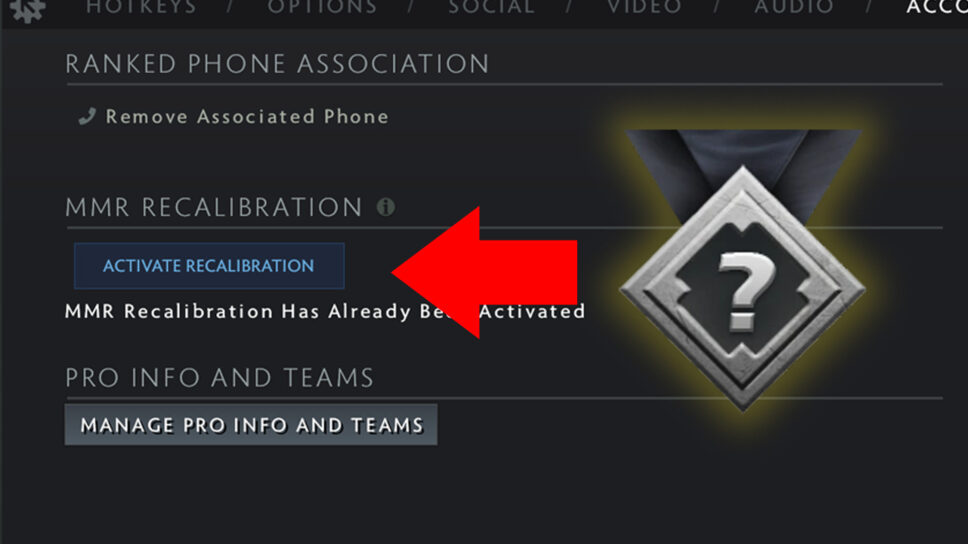 How to recalibrate your MMR in Dota 2? cover image