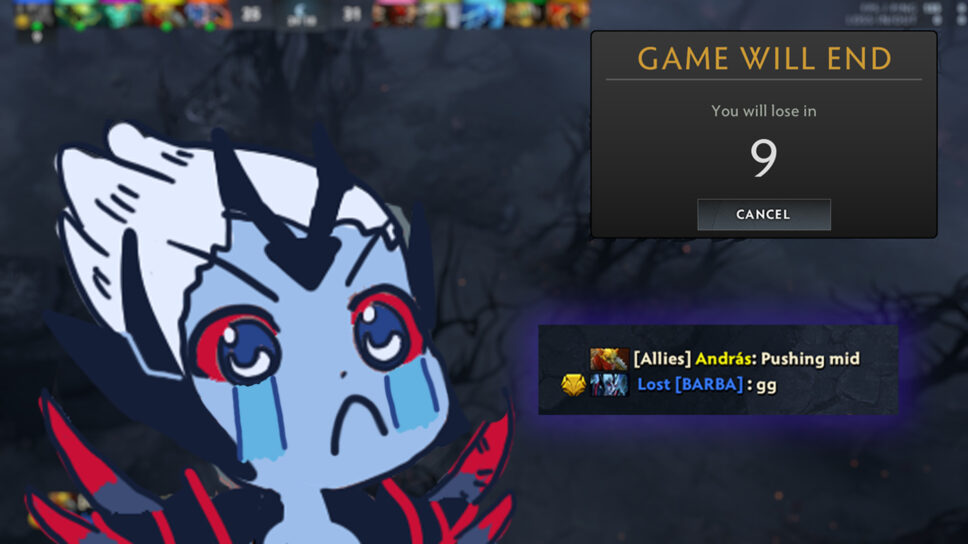 How to surrender in Dota 2? cover image