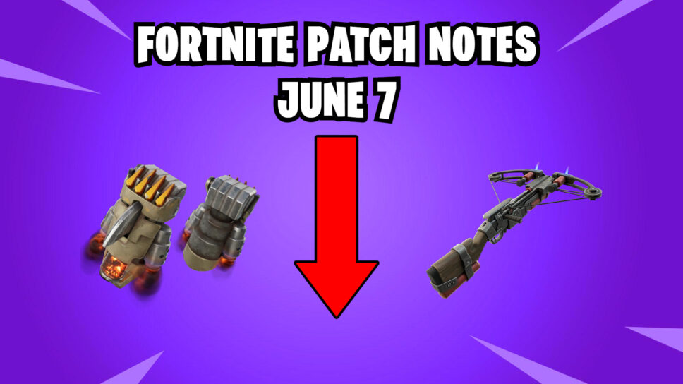 Fortnite patch notes for June 7 update: Nitro Fist changes and more cover image